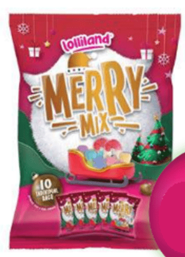 Aussie Chocolate Individual Merry Mix - Christmas Multipack (10 x 25g) 9312165921184 TPFS13192 Merry Mix - Christmas Multipack (10 x 25g)
