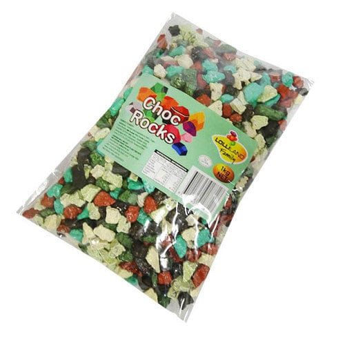 Lolliland Individual Lolliland Choc Rocks (1kg Bag) 9312165918818 TPFS10908 Lolliland Choc Rocks (1kg Bag)