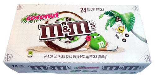 M&m Individual M&M Coconut - Snack Size (24 bags x 42.5g in a display unit) 40000325703 TPFS2588 M&M Coconut - Snack Size (24 bags x 42.5g in a display unit)