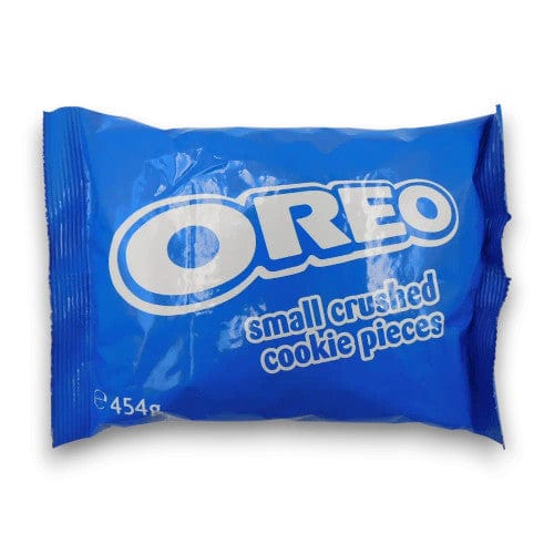 Oreo Individual Oreo Crushed Cookie Pieces - with creme (454g bag) 9310034002491 TPFS13924 Oreo Crushed Cookie Pieces - with creme (454g bag)