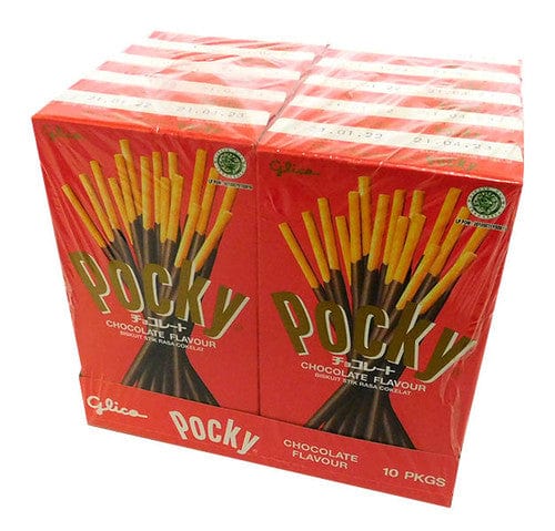 Pocky Individual Pocky Sticks - Chocolate (10 x 47g) 8851019005003 TPFS12772 Pocky Sticks - Chocolate (10 x 47g)