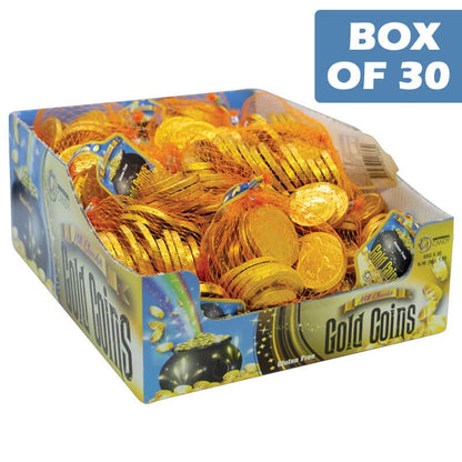 Aussie Chocolate Milk Choc Gold Coins 65g Milk Choc Gold Coins 65g