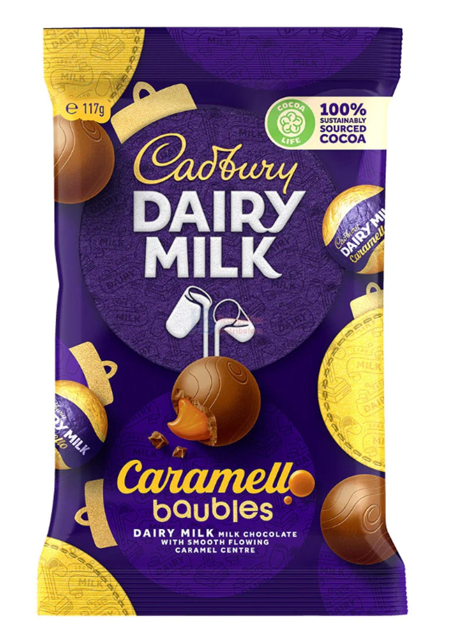 Cadbury Cadbury Caramello Bauble Bag 114g Cadbury Caramello Bauble Bag 114g