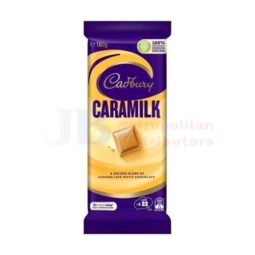 Cadbury Cadbury Caramilk Block 180g Cadbury Caramilk Block 180g
