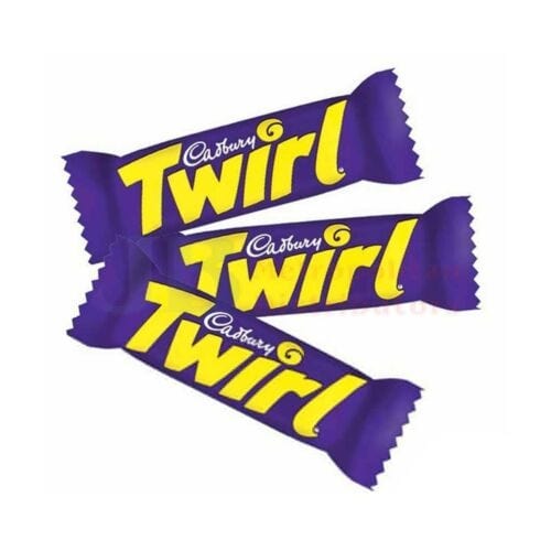 Cadbury Individual Cadbury Twirl Bulk 7.5kg (500 Piece) JBMTWI7 Cadbury Twirl Bulk 7.5kg (500 Piece)