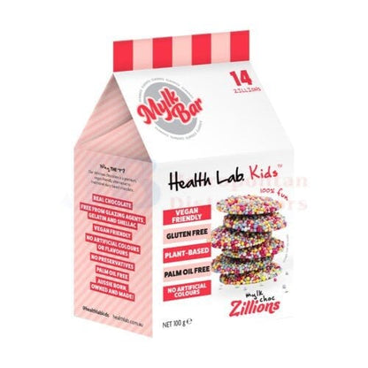 Health Lab Health Lab Kids Mylk Bar Chocolate Zillion 100g Health Lab Kids Mylk Bar Chocolate Zillion 100g