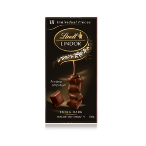 Lindt Lindt Lindor Extra Dark 100g Lindt Lindor Extra Dark 100g