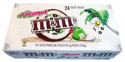 M&m Individual M&M Coconut  - Snack Size (24 bags x 42.5g in a display unit) 40000325703 TPFS2588 M&M Coconut  - Snack Size (24 bags x 42.5g in a display unit)