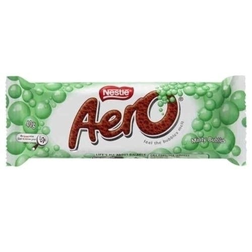 NESTLE Nesle Aero Bar Peppermint 40g Nesle Aero Bar Peppermint 40g