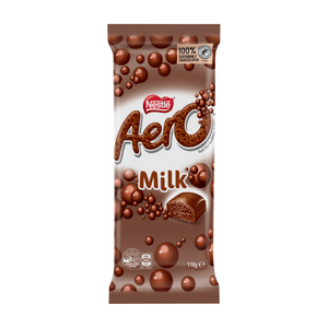 Nestle Nestle Aero Milk Chocolate 118g Nestle Aero Milk Chocolate 118g