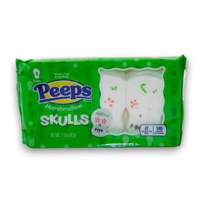 Peeps Individual Peeps Marshmallow Skulls (42g) 70970575549 TPFS14032 Peeps Marshmallow Skulls (42g)