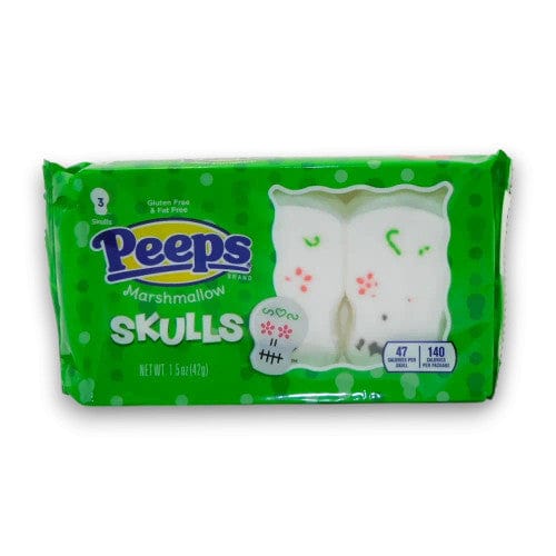 Peeps Individual Peeps Marshmallow Skulls (42g) 70970575549 TPFS14032 Peeps Marshmallow Skulls (42g)