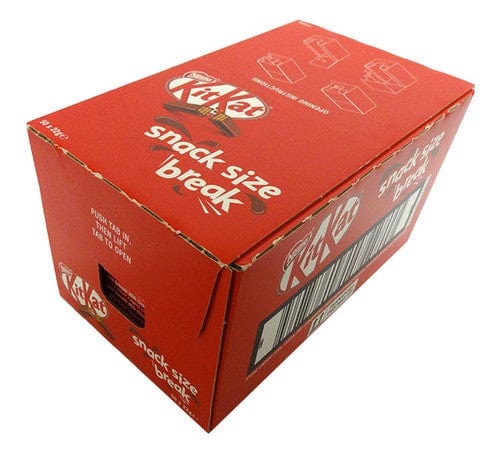 Tnt Individual Kit Kat Snack Size Break (50 x 22g bars in a display Box) 19300605136455 TPFS11027 Kit Kat Snack Size Break (50 x 22g bars in a display Box)