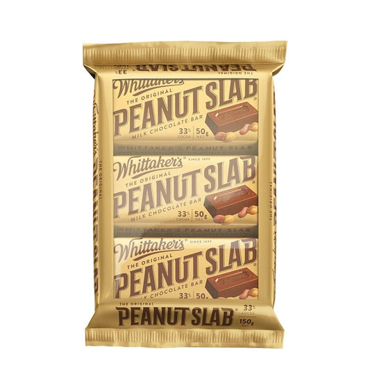 WHITTAKER'S Individual Whittakers Peanut Slab 3 Pack BF6085018 Whittakers Peanut Slab 3 Pack