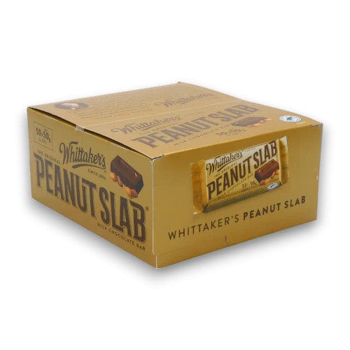 Whittakers Individual Whittakers Peanut Slab (50 x 50g) 9403142000104 TPFS5293 Whittakers Peanut Slab (50 x 50g)