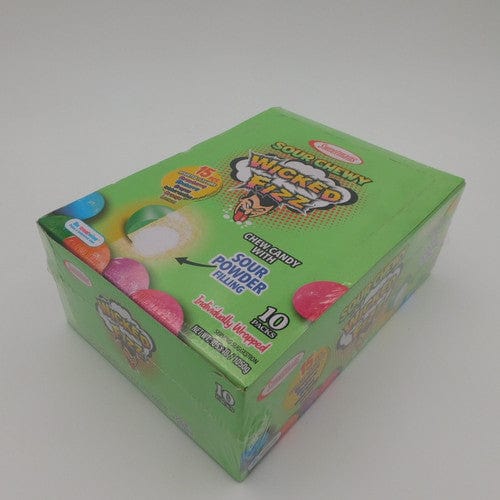 Wicked Fizz Individual Wicked Fizz Sour Chews (10 x 105g Theatre Box) 9338329011973 TPFS13810 Wicked Fizz Sour Chews (10 x 105g Theatre Box)
